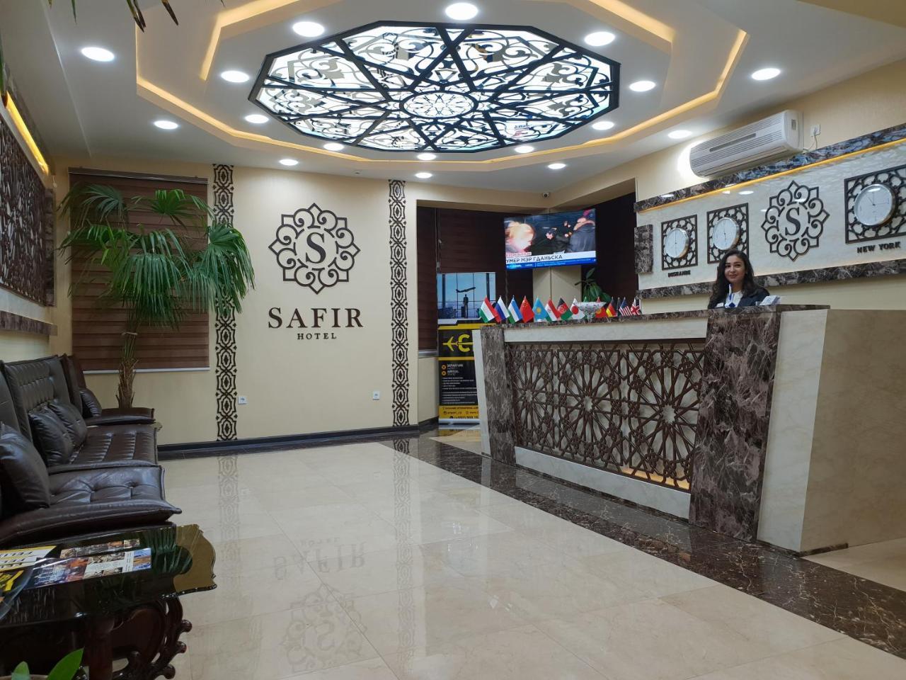 Safir Business Hotel O Dushanbe Exterior foto